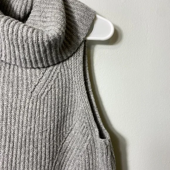 Anthropologie Angel of the North Cowl Neck Sleeveless Sweater - Picture 8 of 9